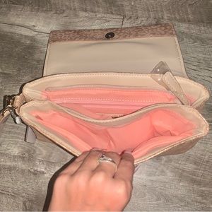 Blush Clutch. Brand new